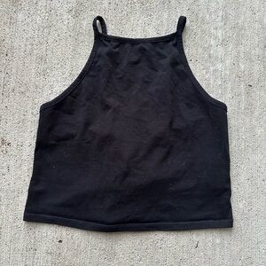 H&M High Neck Cropped Cami size S